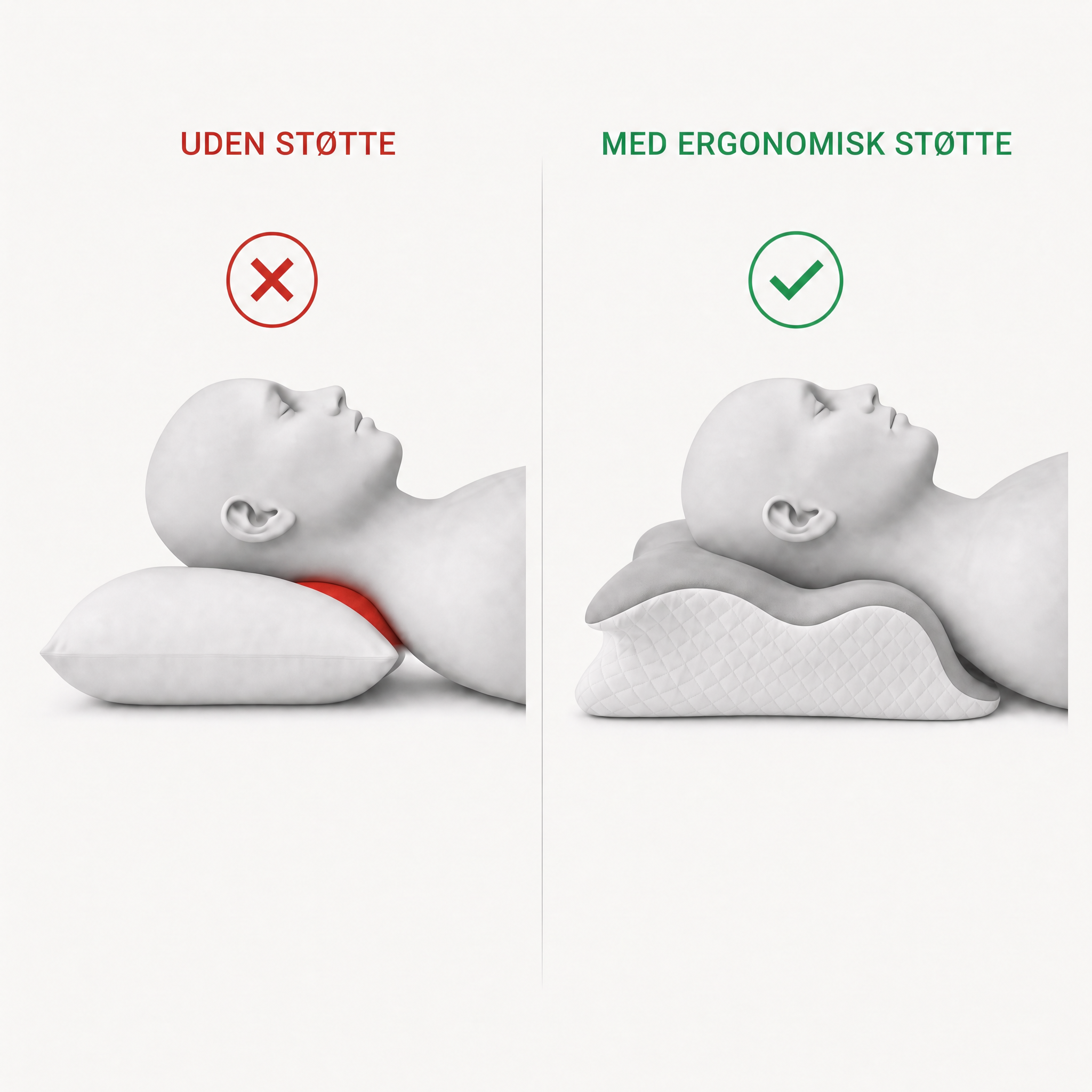 The Sleepr Ergonomic Pillow