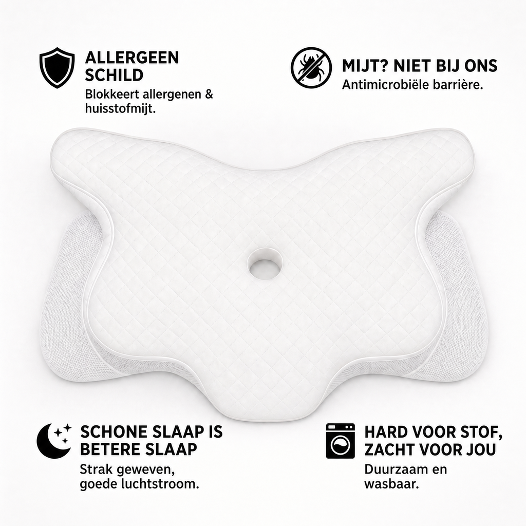 Ergonomic Pillow Anti Dust Cover
