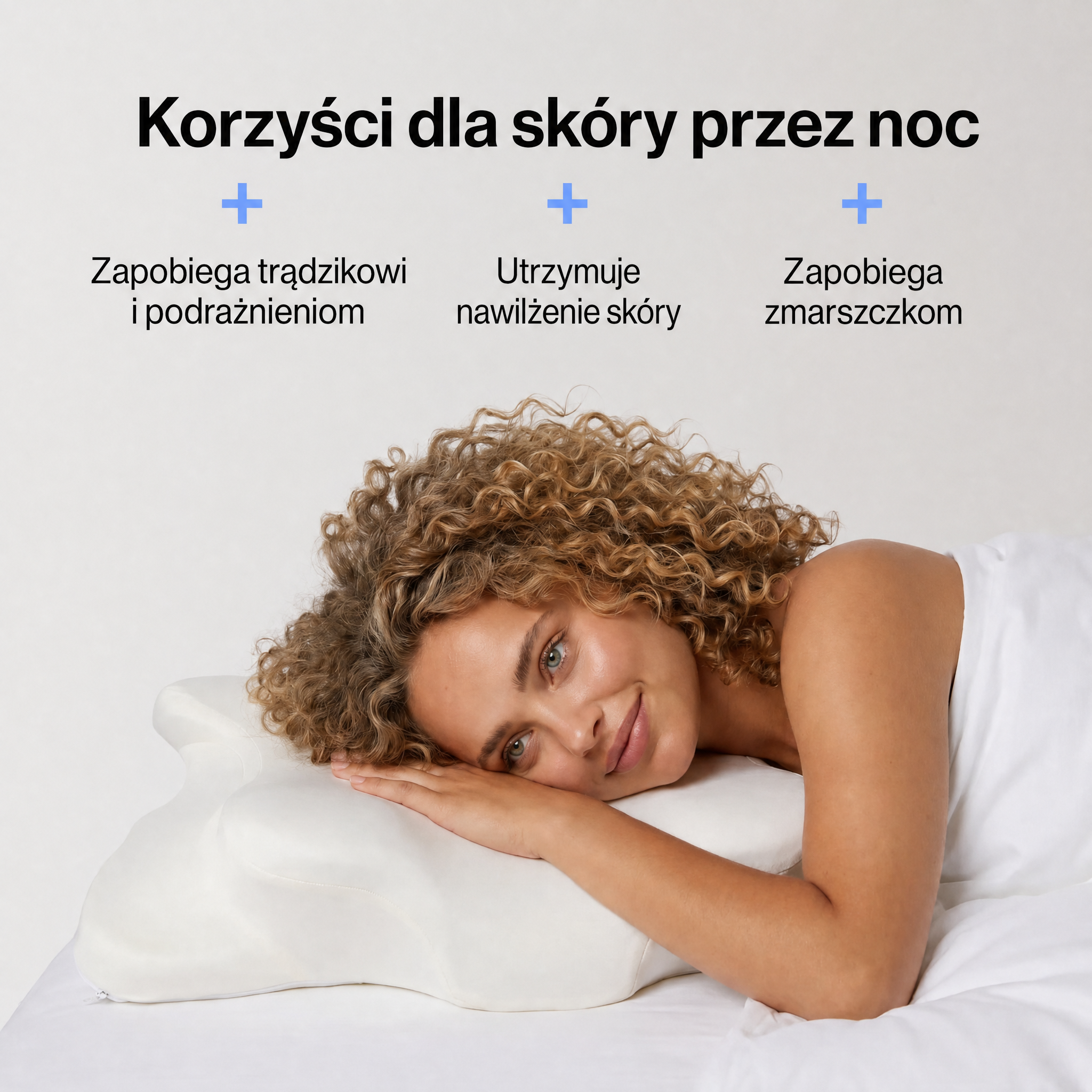 Ergonomic Pillow Silk Cover