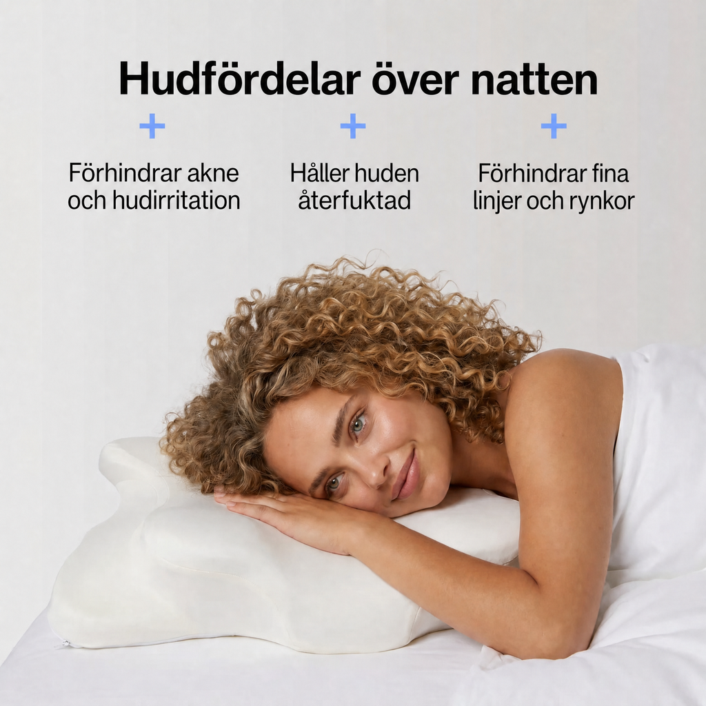 Ergonomic Pillow Silk Cover